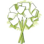 Árvore de papel